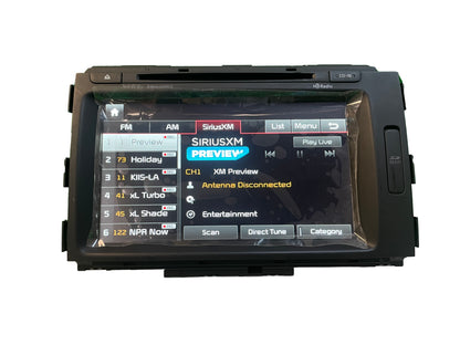Reman 2015 - 2017 Kia Sedona OEM Infinity  Navigation Touch Screen HD Radio Receiver