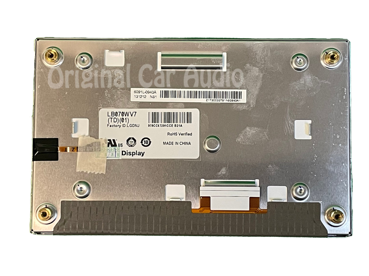 7'' Inch For LB070WV7-TD01 LB070WV7(TD)(01) LCD Screen Display