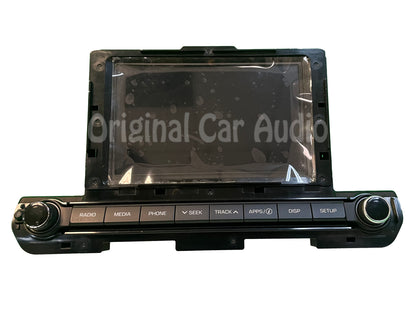 Refurbished 2016 - 2018 Hyundai Elantra OEM AM FM SAT Bluetooth Touch Screen Display