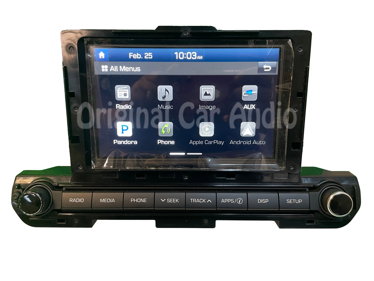 Refurbished 2016 - 2018 Hyundai Elantra OEM AM FM SAT Bluetooth Touch Screen Display