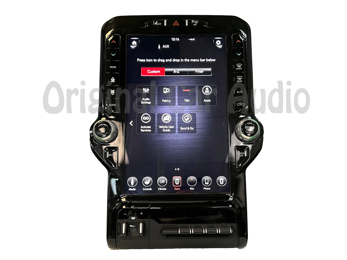 NEW 2019 - 2020 Dodge Ram 1500 OEM Navigation Center Stack 12" Touch Screen Display Control Panel
