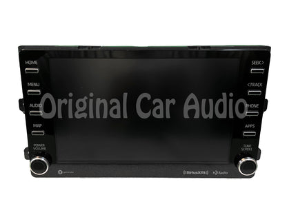 2020-2022 Toyota Highlander OEM AM FM Navigation Radio Display and Receiver