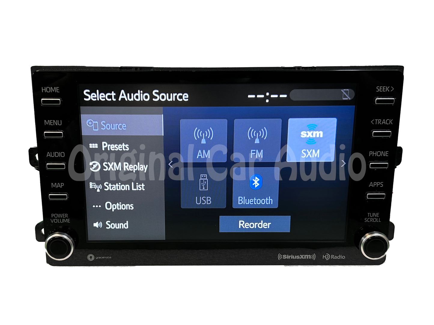 2020-2022 Toyota Highlander OEM AM FM Navigation Radio Display and Receiver