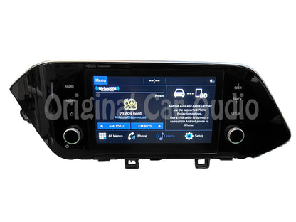 2020 - 2023 HYUNDAI SONATA OEM AM FM SXM HD RADIO RECEIVER DISPLAY 8" SCREEN PANEL