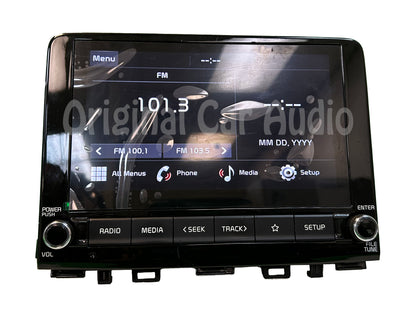 Refurbished 2018 - 2023 Kia Rio AM FM Radio Receiver w/Display Bluetooth Player OEM