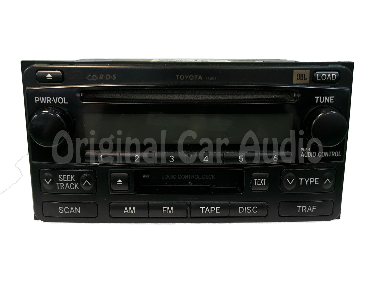 2004 - 2007 Toyota Highlander JBL RDS Radio Tape and 6 CD Changer