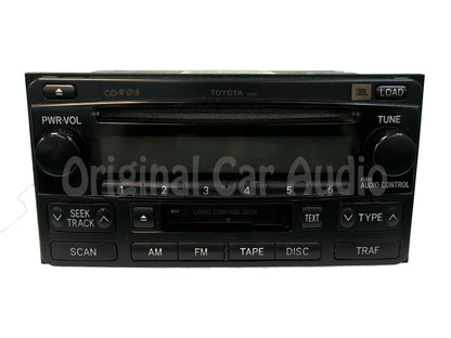 2004 - 2007 Toyota Highlander JBL RDS Radio Tape and 6 CD Changer
