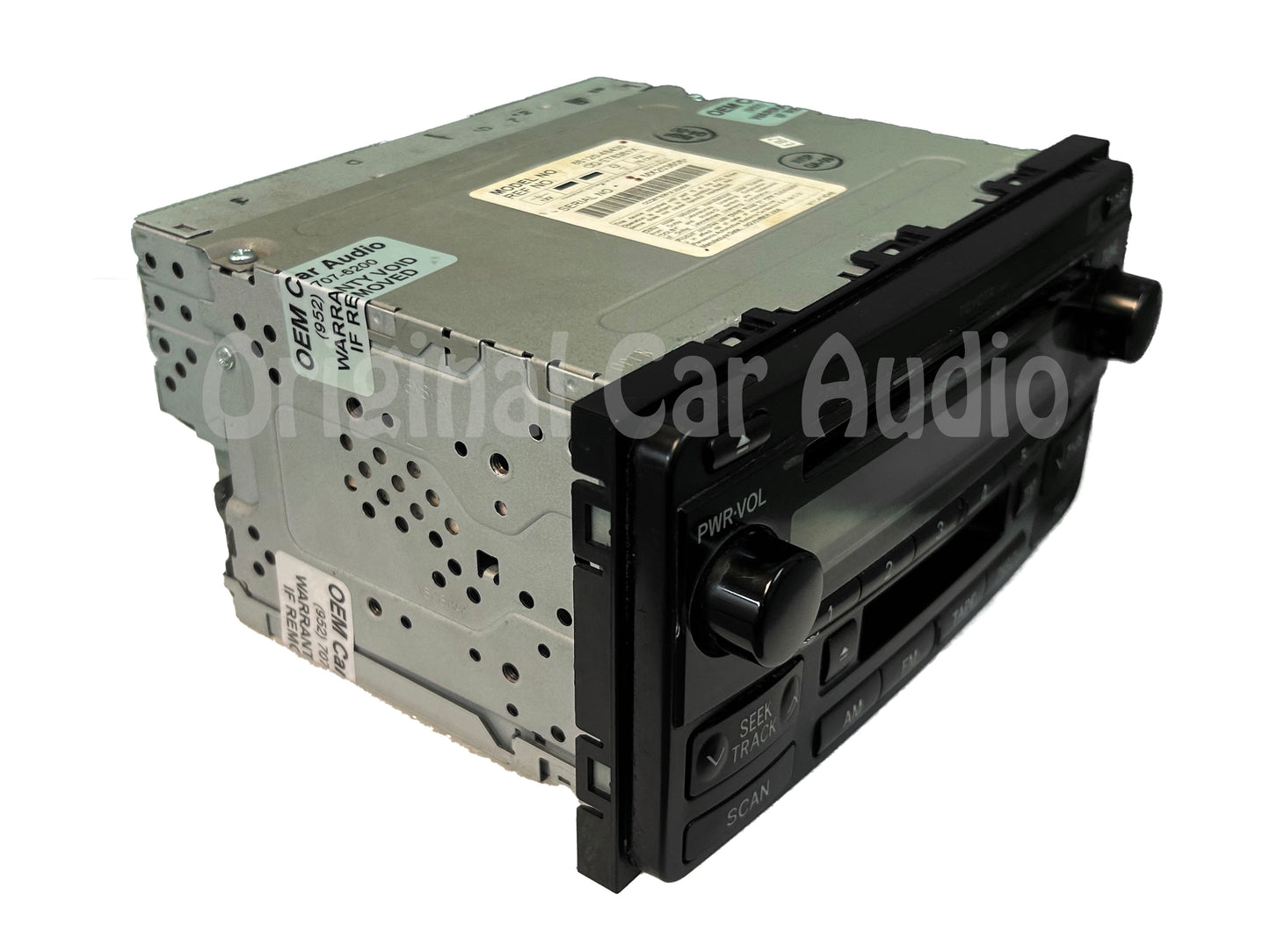 2004 - 2007 Toyota Highlander JBL RDS Radio Tape and 6 CD Changer