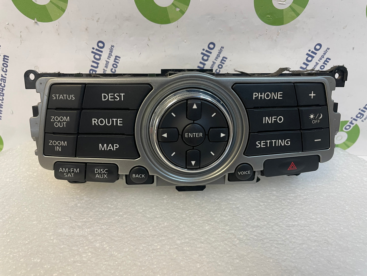 08-15 Infiniti G37 G25 Q40 Q60 OEM NAVIGATION RADIO DISPLAY SCREEN CONTROL PANEL