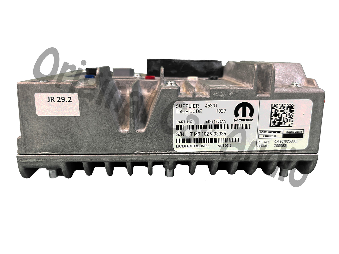 2019 - 2020 Jeep Grand Cherokee OEM AM FM Radio Receiver Block