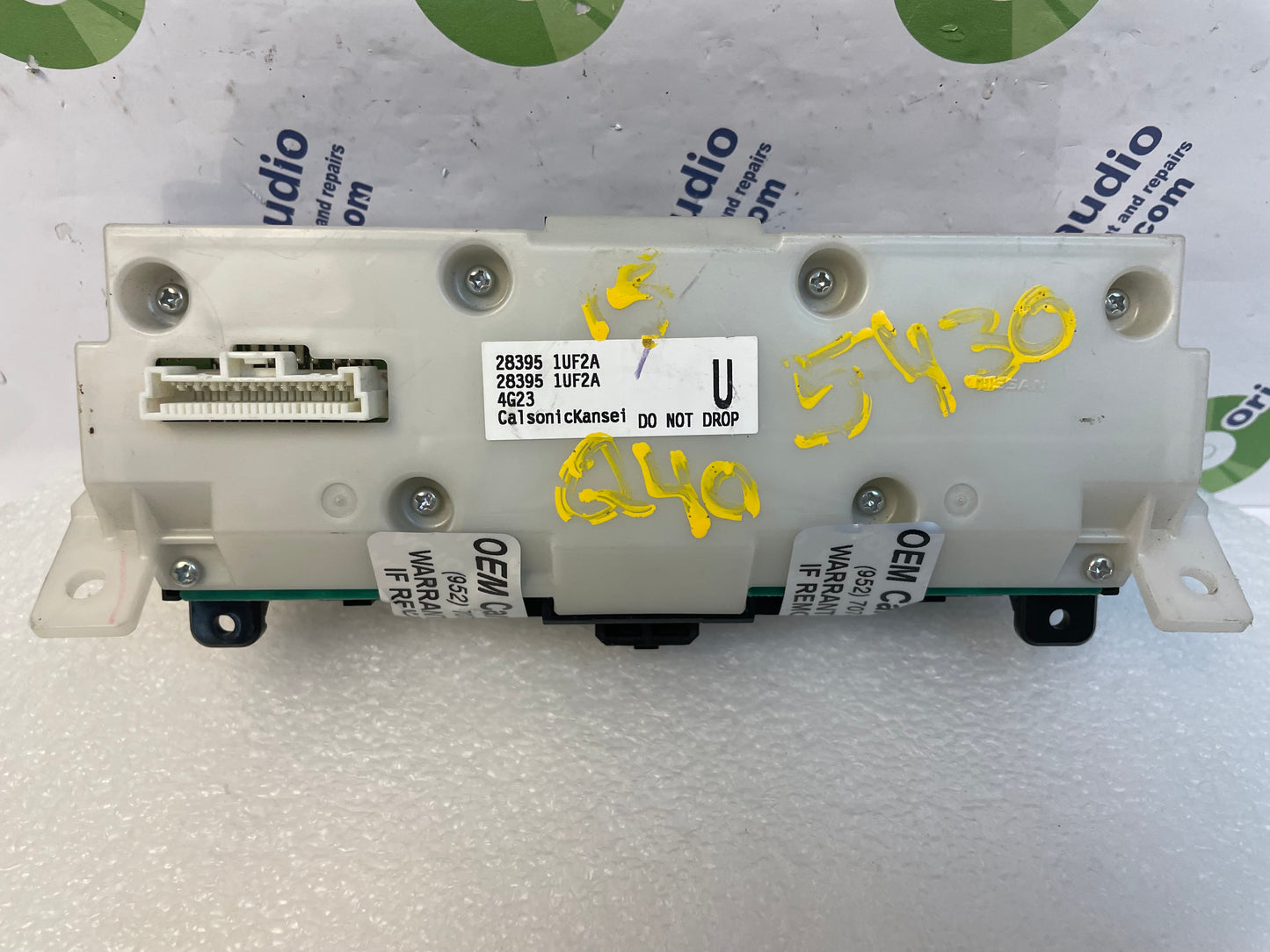 08-15 Infiniti G37 G25 Q40 Q60 OEM NAVIGATION RADIO DISPLAY SCREEN CONTROL PANEL