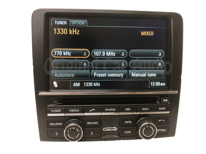 2012 - 2016 Porsche 911 Boxster Carrera Cayman OEM 991 PCM3.1 HDD Touch Screen Navigation DVD Media Receiver Radio 991.642.970