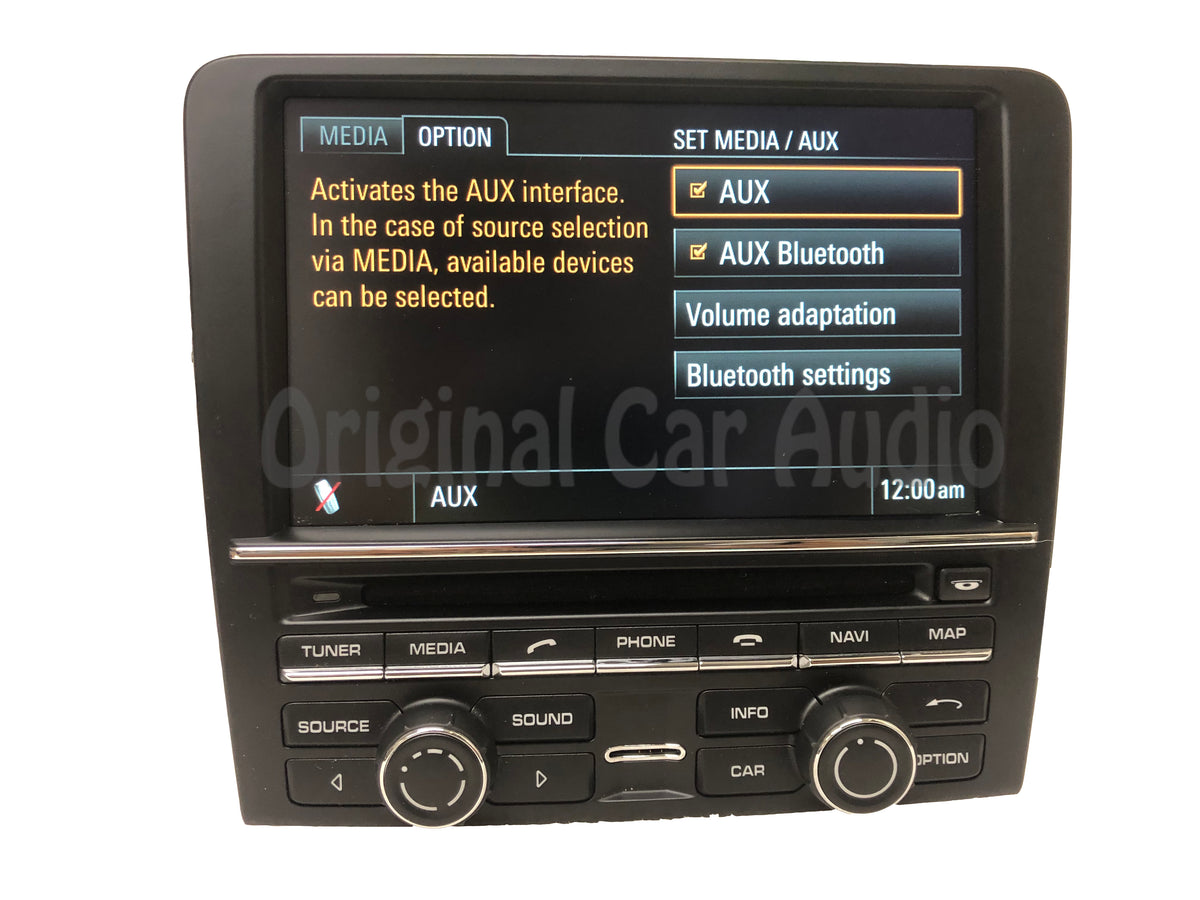 2012 - 2016 Porsche 911 Boxster Carrera Cayman OEM 991 PCM3.1 HDD Touch Screen Navigation DVD Media Receiver Radio 991.642.970