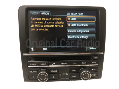 2012 - 2016 Porsche 911 Boxster Carrera Cayman OEM 991 PCM3.1 HDD Touch Screen Navigation DVD Media Receiver Radio 991.642.970