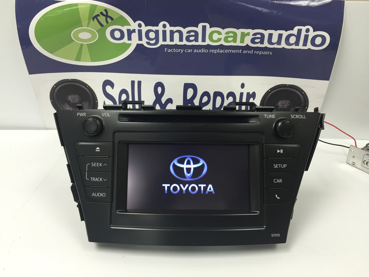 Refurbished 2012-2014 Toyota Prius V OEM Touch Screen Bluetooth AM FM Radio CD Player Receiver 57010