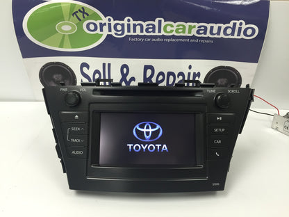 Refurbished 2012-2014 Toyota Prius V OEM Touch Screen Bluetooth AM FM Radio CD Player Receiver 57010