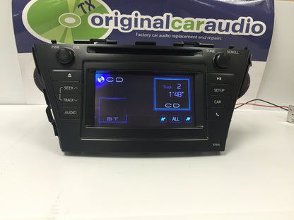 Refurbished 2012-2014 Toyota Prius V OEM Touch Screen Bluetooth AM FM Radio CD Player Receiver 57010