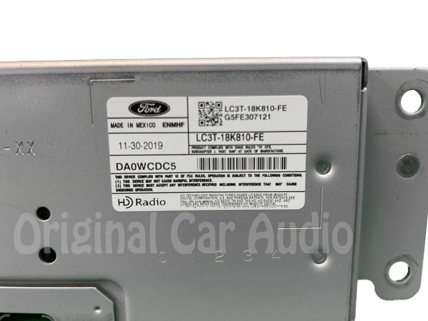 2019 - 2021 FORD F250 F350 F450 OEM Satellite AM FM HD Audio Radio Receiver