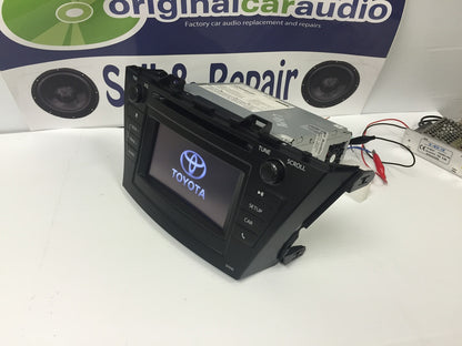 Refurbished 2012-2014 Toyota Prius V OEM Touch Screen Bluetooth AM FM Radio CD Player Receiver 57010