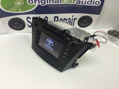 2012-2014 Toyota Prius V OEM Touch Screen Bluetooth AM FM Radio CD Player Receiver 57010