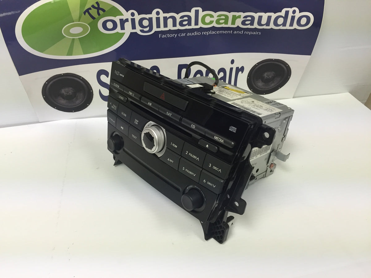 2007-2009 Mazda CX7 OEM Factory Stereo AM FM SAT Radio 6 Disc Changer MP3 CD Player
