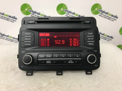 2014 - 2016 Kia Optima OEM SAT Bluetooth AM FM Radio Receiver