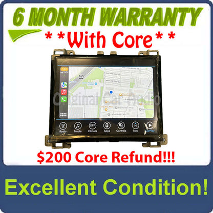 2017 - 2019 Dodge Challenger Charger OEM Uconnect Touch Screen Navigation UAQ Multi Media Radio Receiver