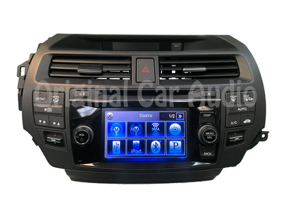 2013 - 2015 Honda Crosstour OEM AM FM CD Player Touchscreen Radio With Bezel