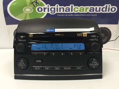 04 05 06 07 08 09 2010 Toyota SIENNA JBL Radio 6 Disc CD Changer P1820 ToP1820