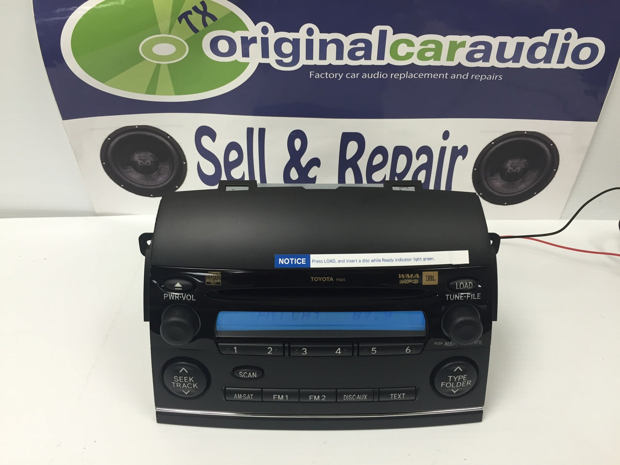 04 05 06 07 08 09 2010 Toyota SIENNA JBL Radio 6 Disc CD Changer P1820 ToP1820