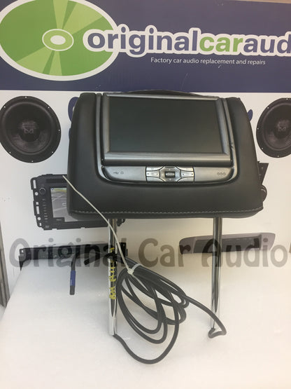 Nissan OEM Factory Headrest B Passenger Monitor DVD Touchscreen Invision SL7 ESLB07LAXXA3