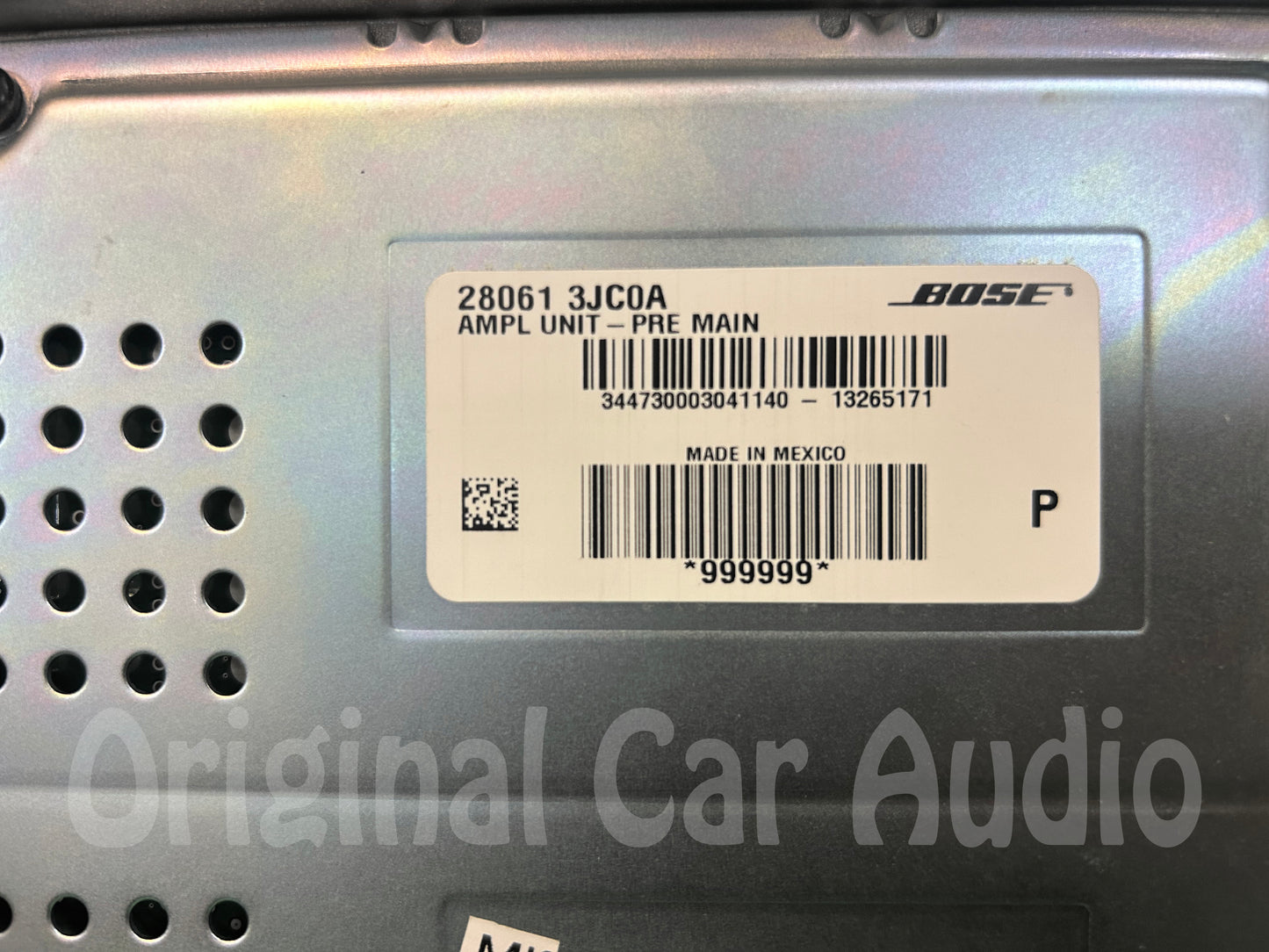 2013 - 2015 Infiniti QX60 OEM Bose Amp Amplifier Surround Sound Audio System 28061 3JC0A
