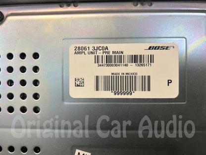 2013 - 2015 Infiniti QX60 OEM Bose Amp Amplifier Surround Sound Audio System 28061 3JC0A