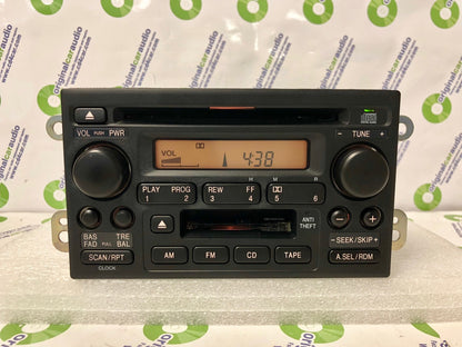 1999 - 2004 Honda CRV (CR-V) OEM AM FM Radio Tape Cassette CD Player Receiver 2XN1, 2XA1