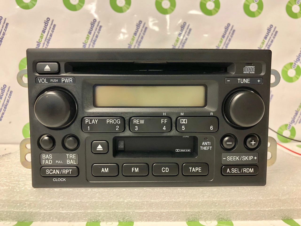 1999 - 2004 Honda CRV (CR-V) OEM AM FM Radio Tape Cassette CD Player Receiver 2XN1, 2XA1
