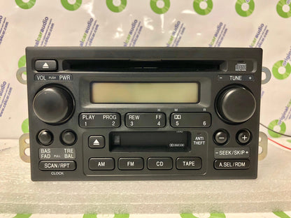 1999 - 2004 Honda CRV (CR-V) OEM AM FM Radio Tape Cassette CD Player Receiver 2XN1, 2XA1