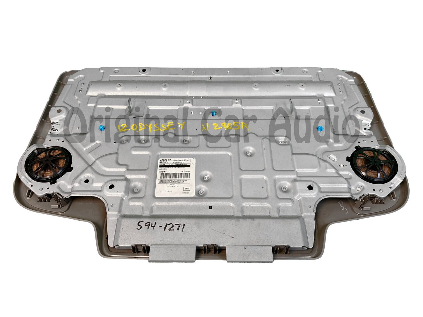 2011 - 2013 Honda Odyssey OEM Overhead Rear DVD Display Screen