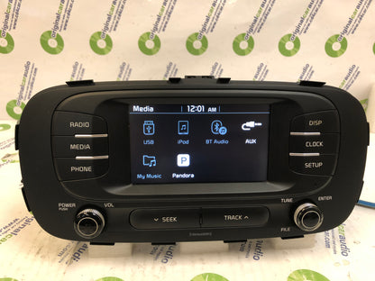 2017 - 2019 Kia Soul OEM Media AM FM XM Radio Receiver
