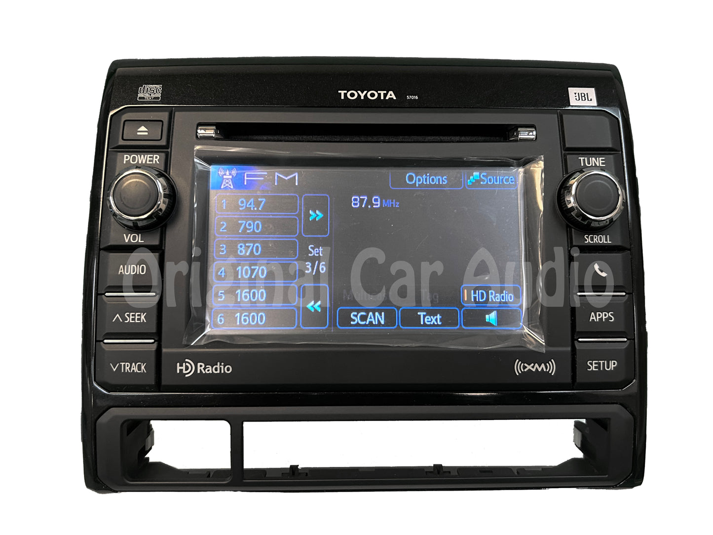 Refurbished 2011 - 2014 Toyota Tacoma OEM JBL SAT HD Radio Receiver CD Player 57016