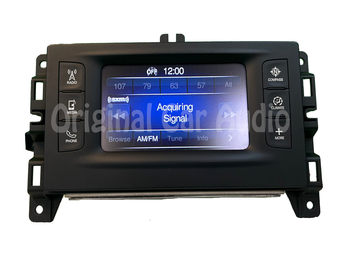 2017 - 2019 Chrysler Pacifica Uconnect VP2 Radio Satellite Touch Display Screen