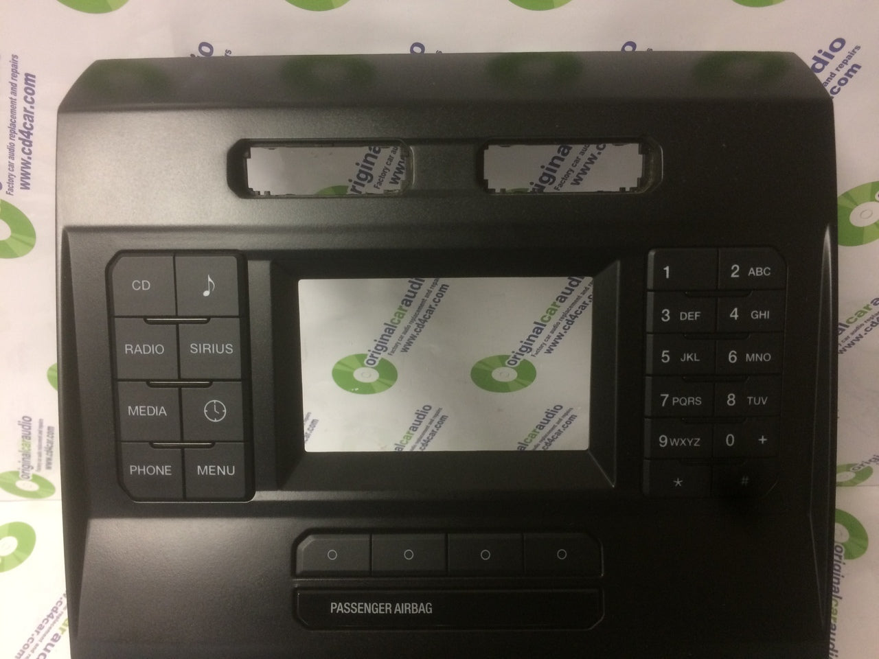 Faceplate 2015 2016 2017 Ford F-150 OEM Radio Single Climate Control Bezel Only