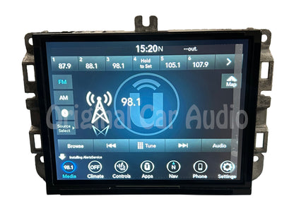 Refurbished 2021 -2022 Jeep Renegade OEM AM FM Radio Media Display Screen Receiver