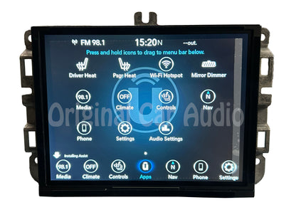 2021 -2022 Jeep Renegade OEM AM FM Radio Media Display Screen Receiver
