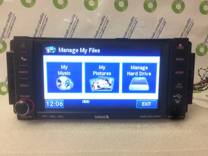 2012 2013 2014 VW Volkswagen Routan OEM MYGIG AM FM Radio Touch Screen MP3 SAT CD Player Receiver RBZ