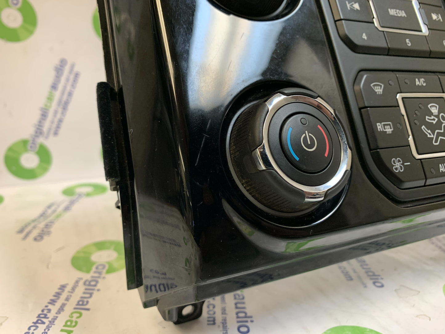 2012 - 2014 FORD F150 8" Touch Screen Radio and Climate Control Panel FACEPLATE ONLY BLEMISHED