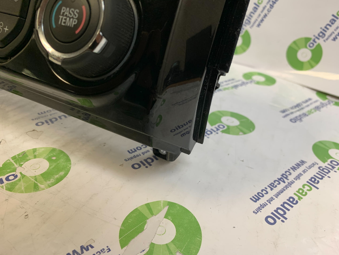 2012 - 2014 FORD F150 8" Touch Screen Radio and Climate Control Panel FACEPLATE ONLY BLEMISHED