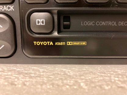 New Face & Mechanism 2000 - 2003 Toyota OEM  AM FM Radio Tape 6 Disc CD Changer Receiver A56811