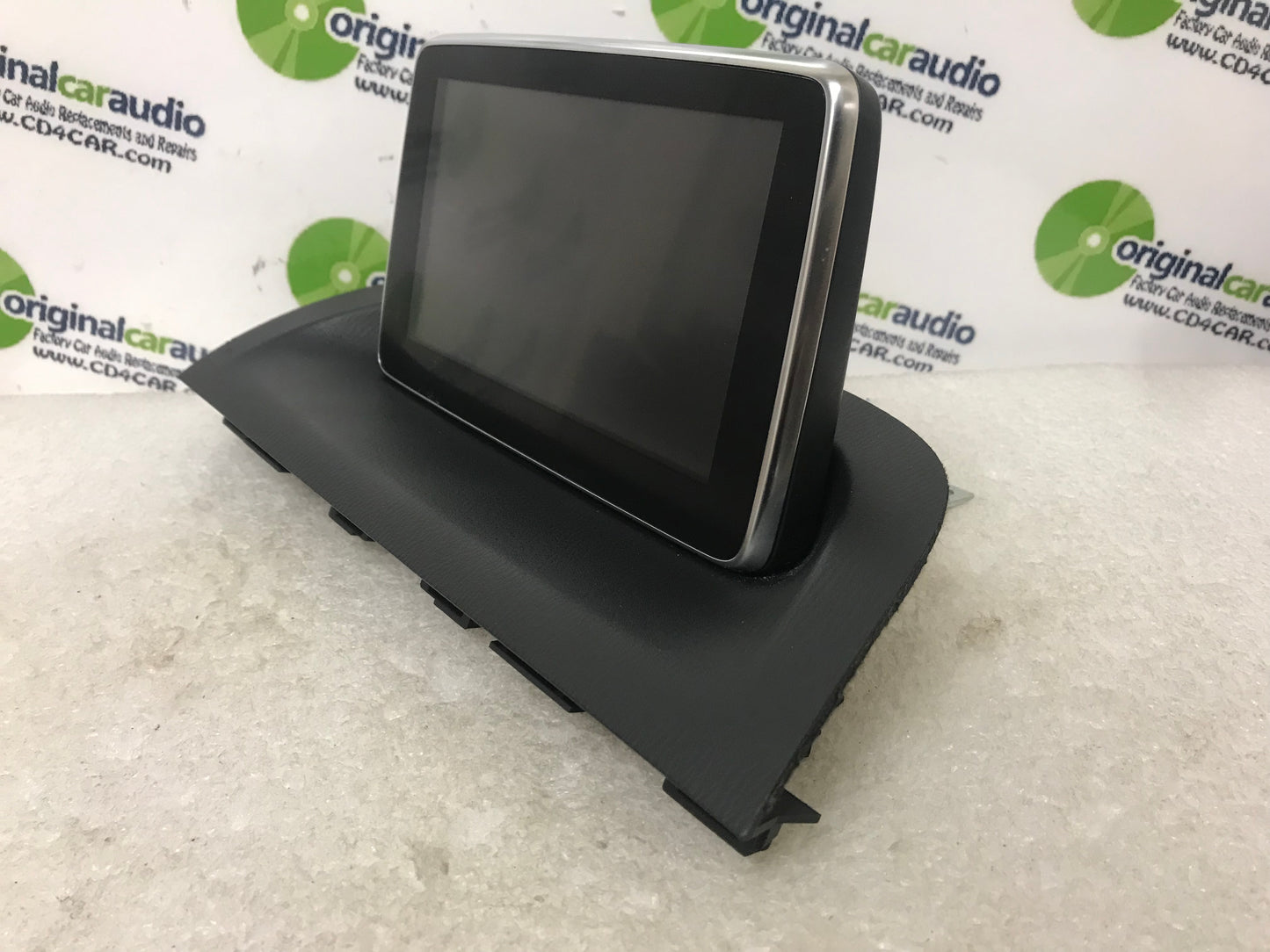 2014 - 2016 Mazda 3 OEM Information Navigation Display System BHP1 61 1J0D Cosmetic damage