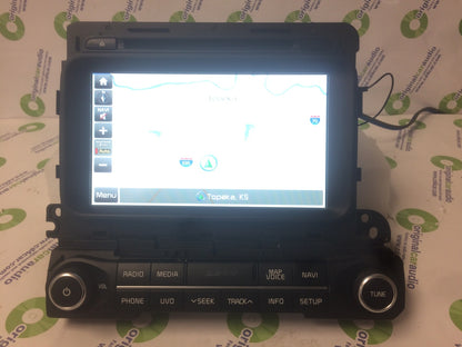 2014 - 2015 Kia Optima OEM GPS Navigation AM FM SAT Touch Screen Radio Receiver