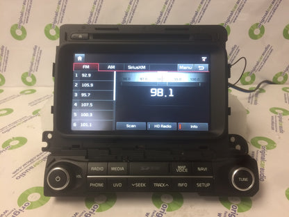 2014 - 2015 Kia Optima OEM GPS Navigation AM FM SAT Touch Screen Radio Receiver